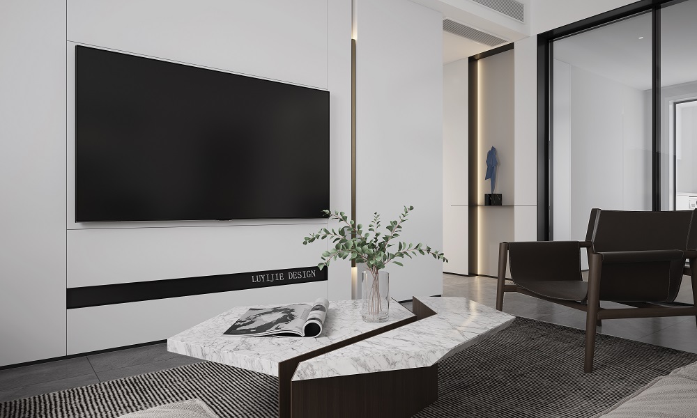 廣泰錦苑100㎡優雅繽紛二居室 裝修案例效果圖-08