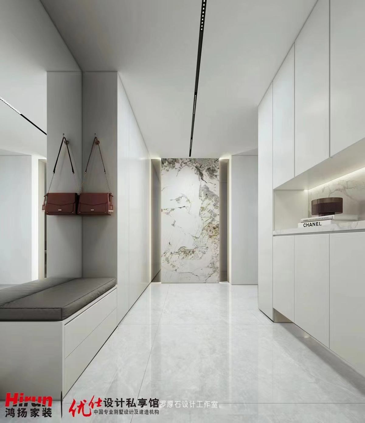 保利天禧200㎡四居室 裝修案例效果圖-3