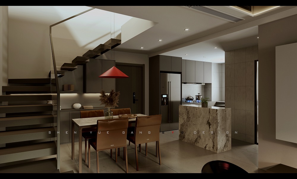 北辰三角洲120㎡雅致現(xiàn)代三居室 裝修案例效果圖-北辰三角洲e7三房7