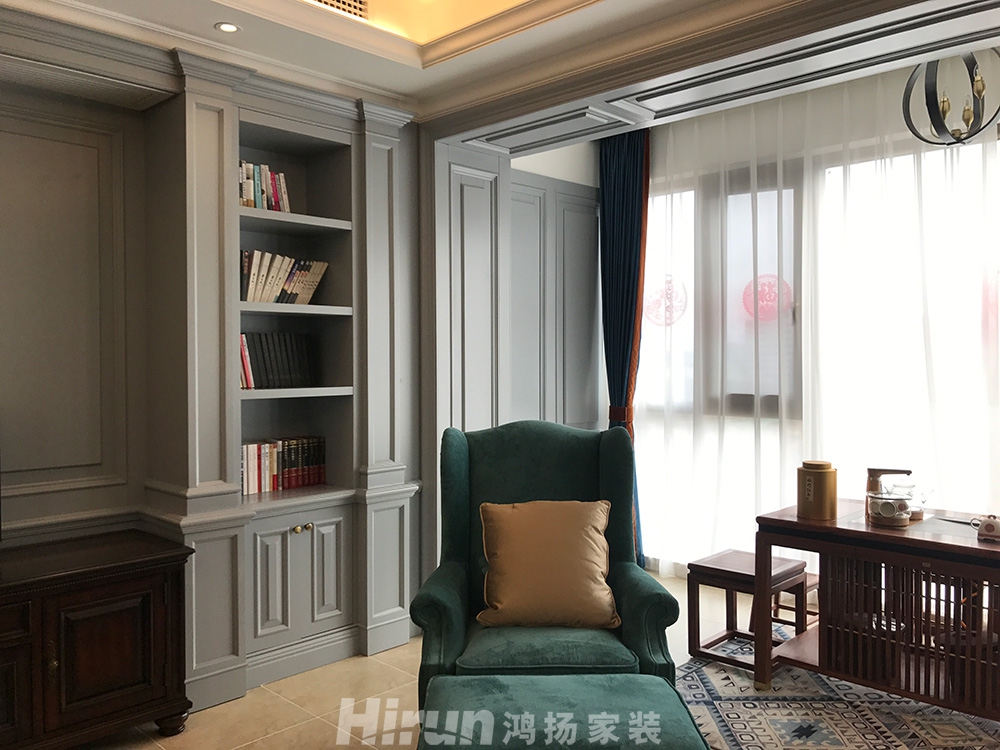 綠地湖湘中心160㎡輕歐簡美四居室 裝修案例實景圖-IMG_3633