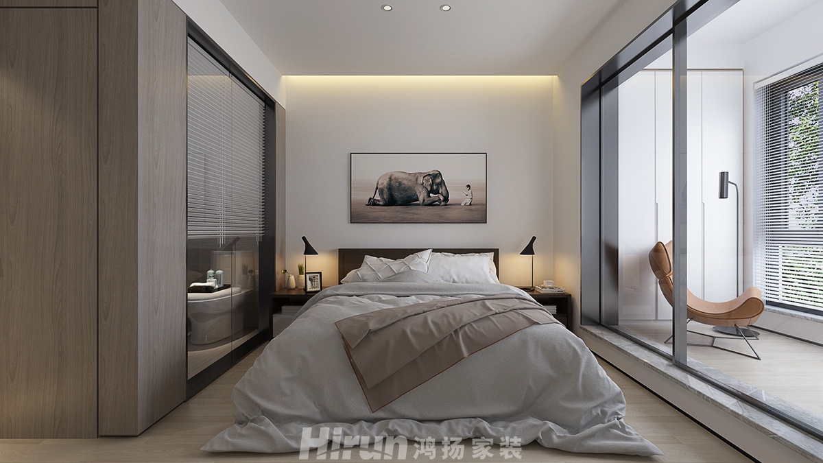 科技大學王宅240㎡雅致現代復式 裝修案例效果圖-IMG_2273