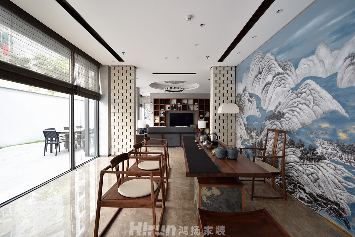 璞軒800㎡寫(xiě)意木構(gòu)會(huì)所 裝修案例效果圖-_DSC0152