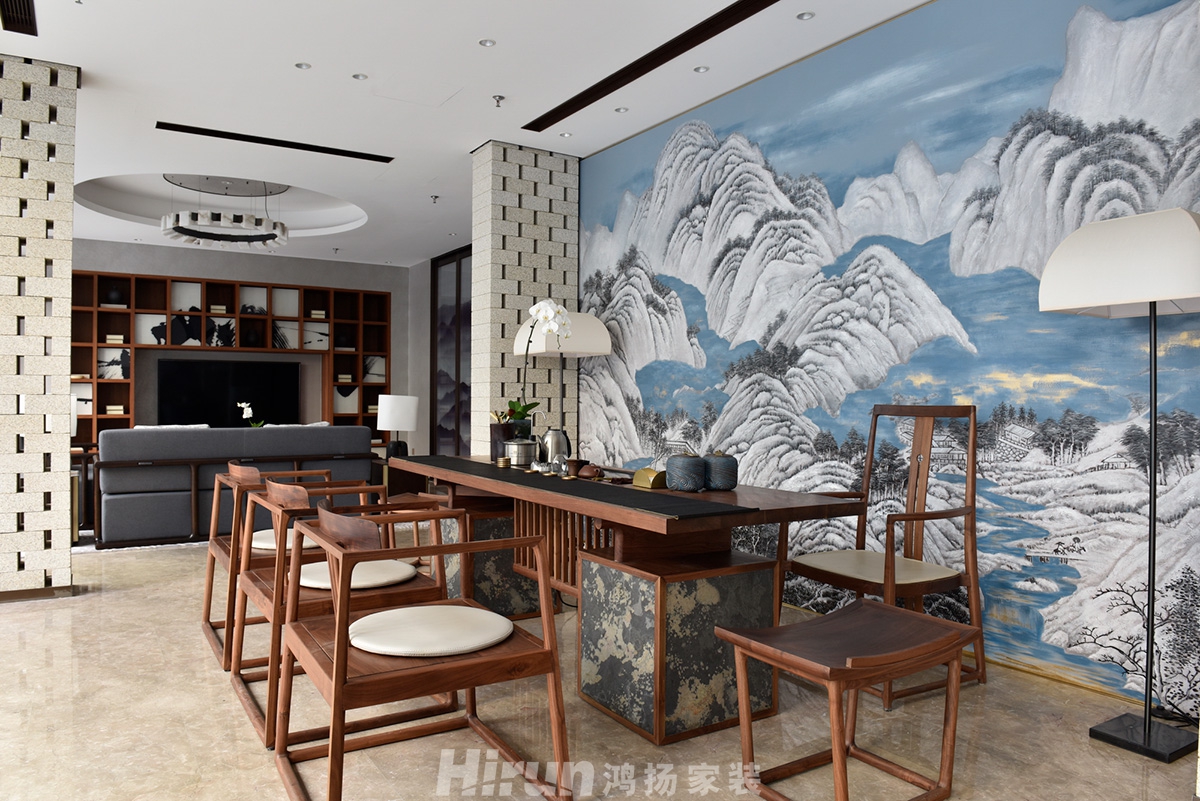 璞軒800㎡寫(xiě)意木構(gòu)會(huì)所 裝修案例效果圖-_DSC0385