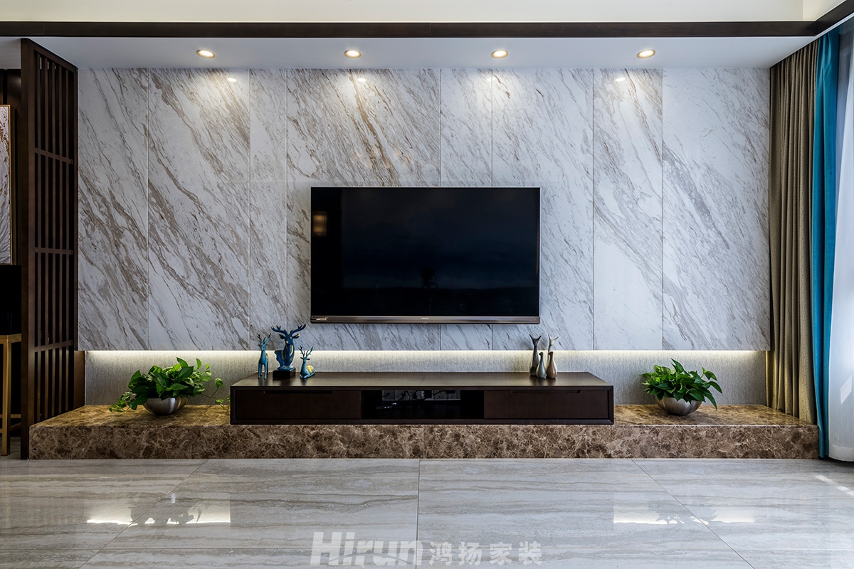 德景園160㎡復(fù)合寫意四居室 裝修案例效果圖-41