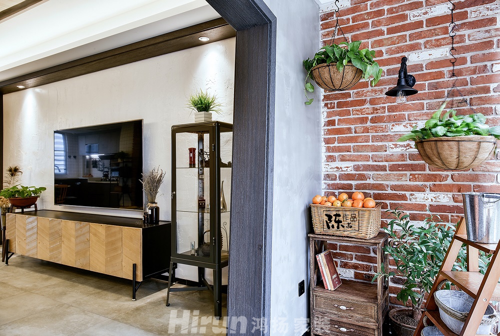 北辰三角洲136㎡工業再造四居室 裝修案例效果圖-009