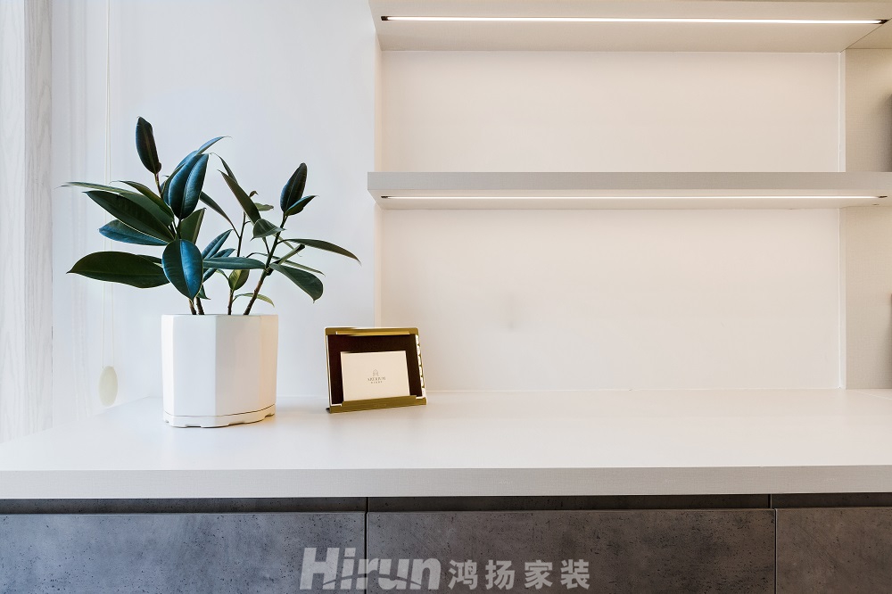 北辰三角洲118㎡北歐之光三居室 裝修案例效果圖-015