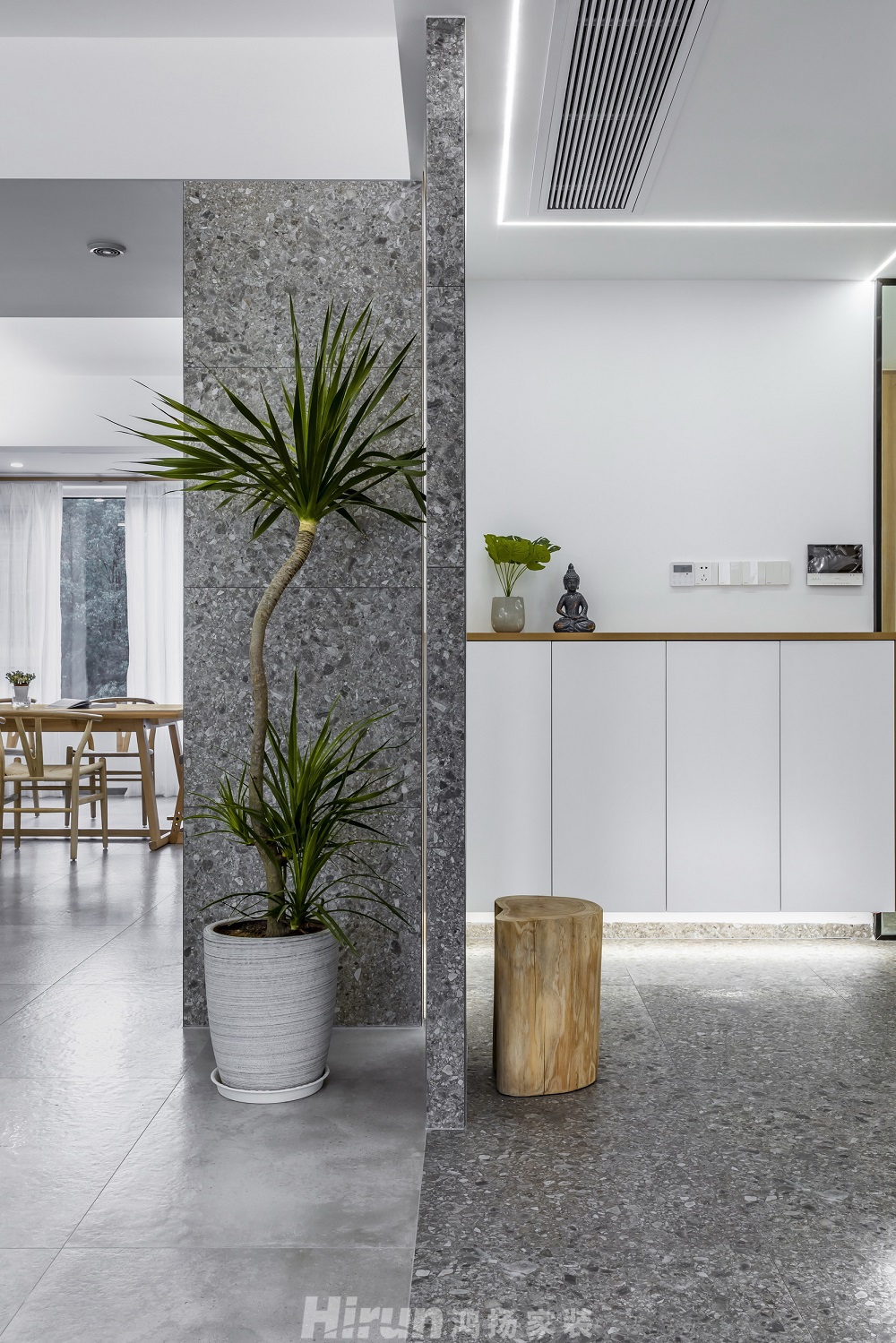 梅嶺國際190㎡北歐之光大平層 裝修案例效果圖-梅嶺國際 (18)