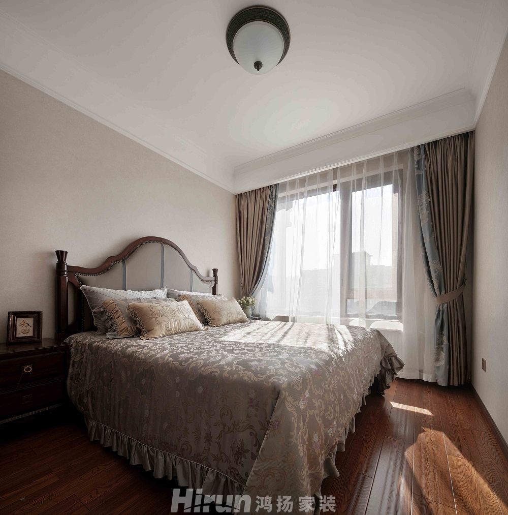 中天棲溪里177㎡歐美香頌四居室 裝修案例實(shí)景圖-08