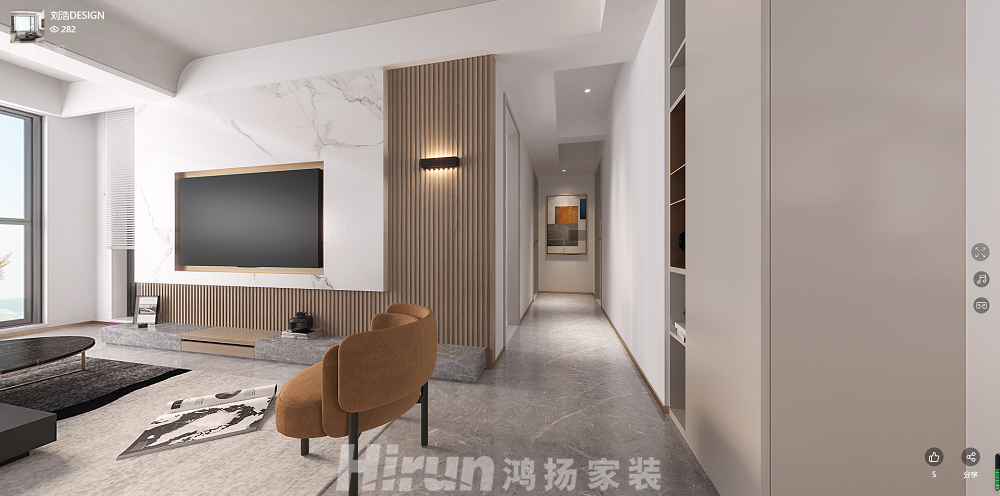 中建梅溪湖中心160㎡北歐之光四居室 裝修案例效果圖-微信截圖_20210526163105