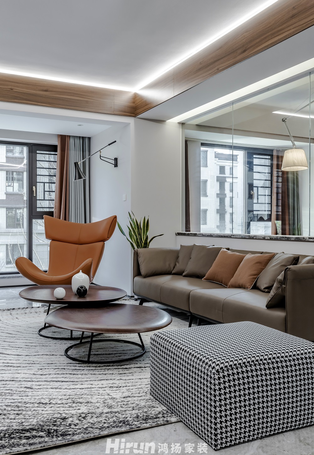 梅溪正榮府165㎡雅致現(xiàn)代四居室 裝修案例效果圖-_Z6A0642