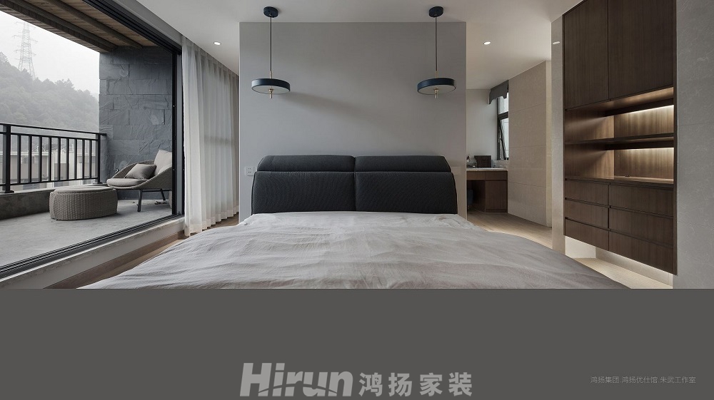 云頂梅溪湖280㎡雅致現代復式 裝修案例效果圖-Z132376344471087