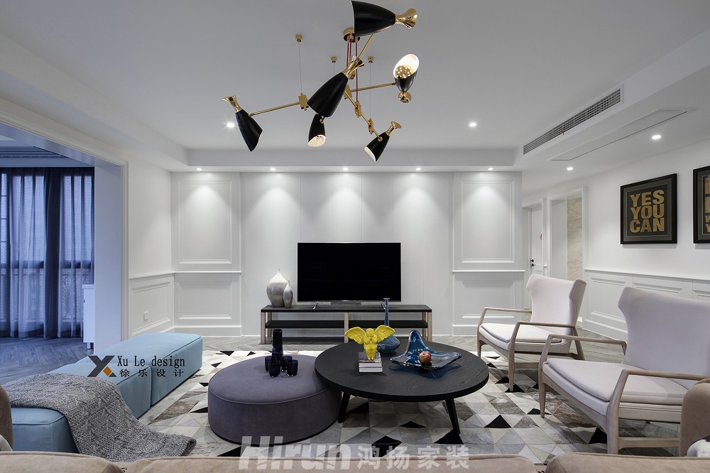 萬科高爾夫城市花園198㎡雅致現代大平層 裝修案例效果圖-(158)