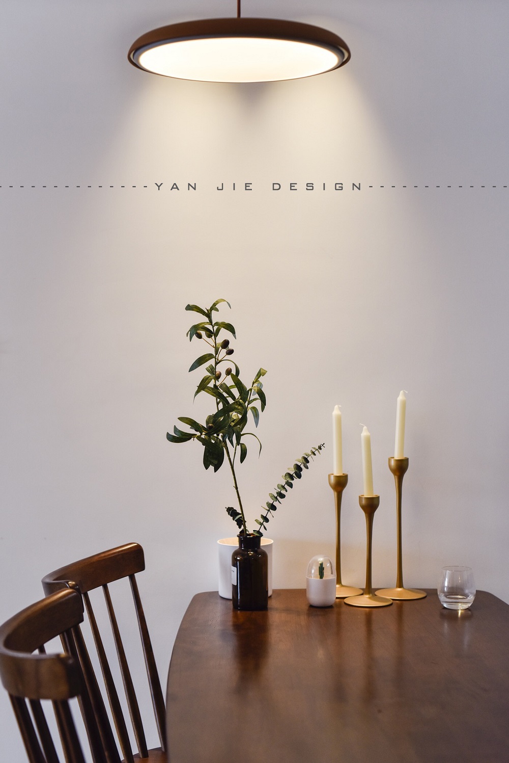 佳兆業88㎡北歐之光二居室 裝修案例效果圖-3