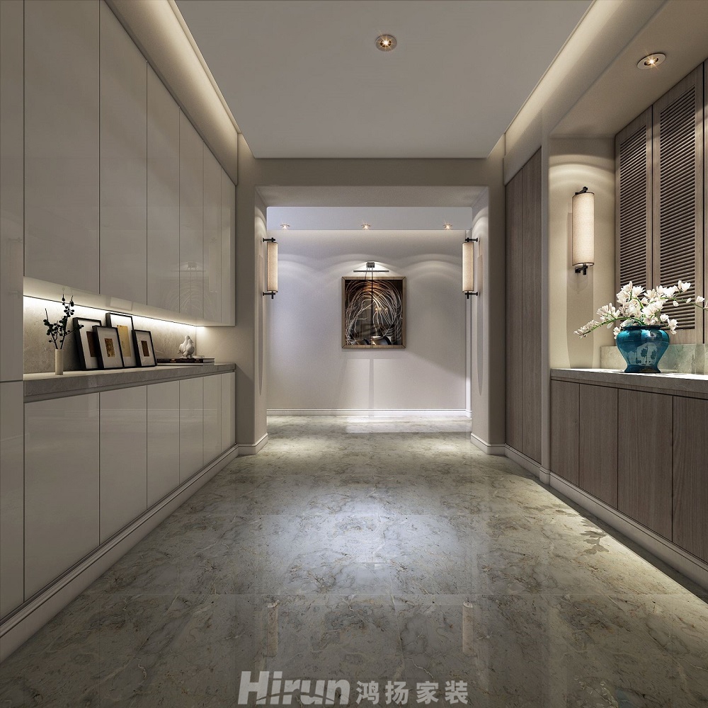 青竹園260㎡雅致現(xiàn)代別墅 裝修案例效果圖-4132376365601087