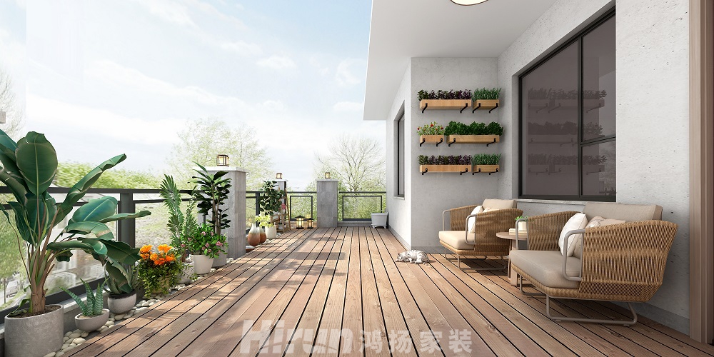 融創(chuàng)提香藍(lán)岸200㎡北歐之光復(fù)式 裝修案例效果圖-14