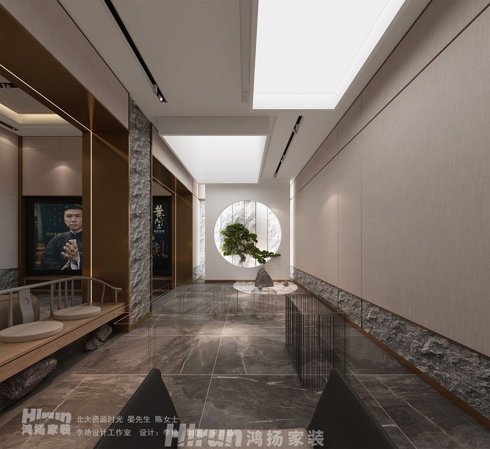 北大資源時光450㎡復(fù)合寫意別墅 裝修案例效果圖-5132394226051865