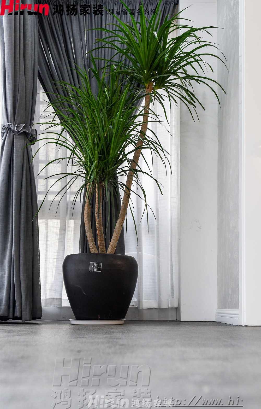 云升東方大院240㎡雅致現代復式 裝修案例效果圖-10