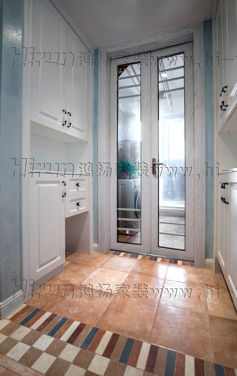 恒大華府130㎡輕歐簡美四居室 裝修案例效果圖-03