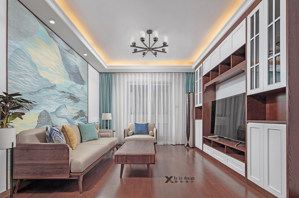 萬科翡翠國際170㎡復合寫意四居室 裝修案例效果圖-2K7A2653-編輯-編輯