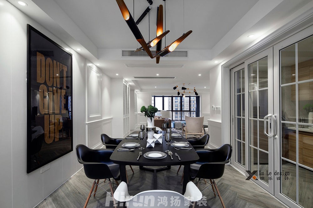 萬科高爾夫城市花園198㎡雅致現代大平層 裝修案例效果圖-(157)