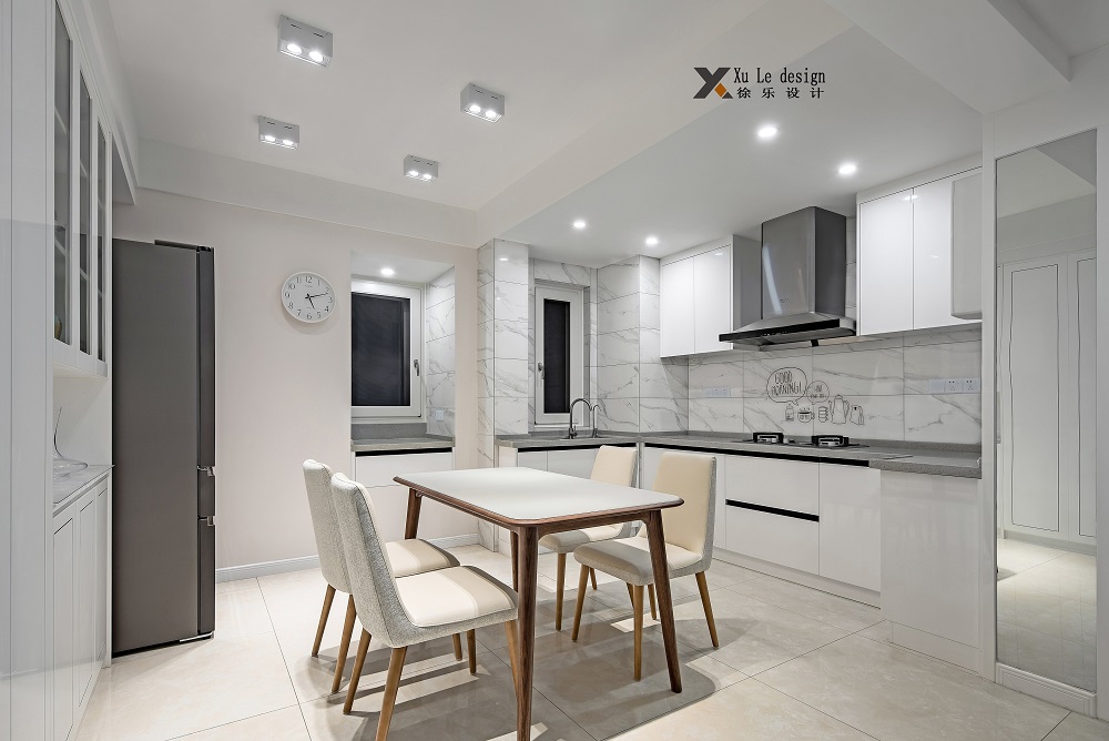 華潤翡翠城140㎡雅致現代四居室 裝修案例效果圖-C13