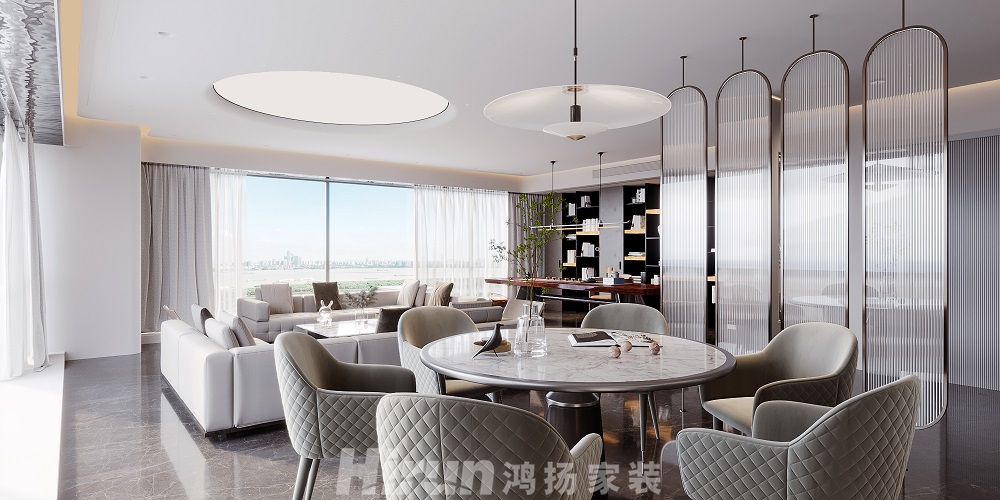 保利天禧270㎡雅致現代大平層 裝修案例效果圖-_40000-恢復的