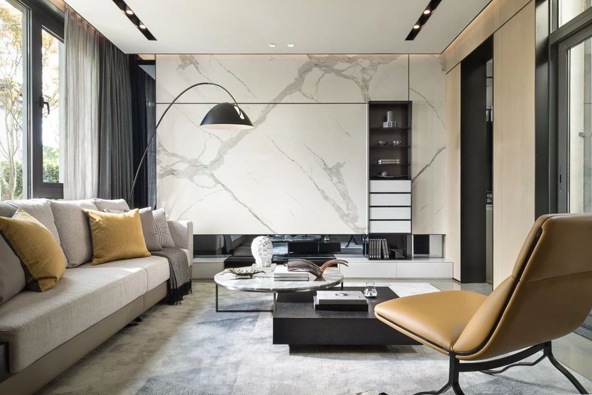 長房東旭國際130㎡雅致現代三居室 裝修案例實景圖-image6