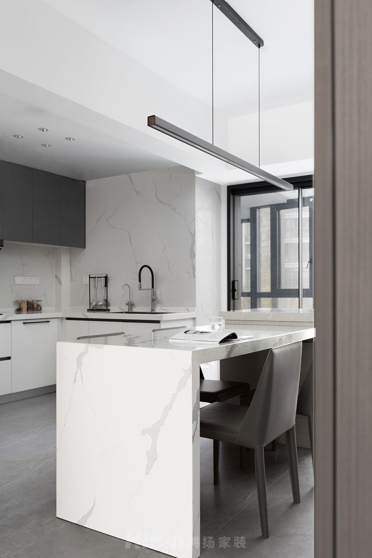 云頂梅溪湖145㎡雅致現代四居室 裝修案例實景圖-image26