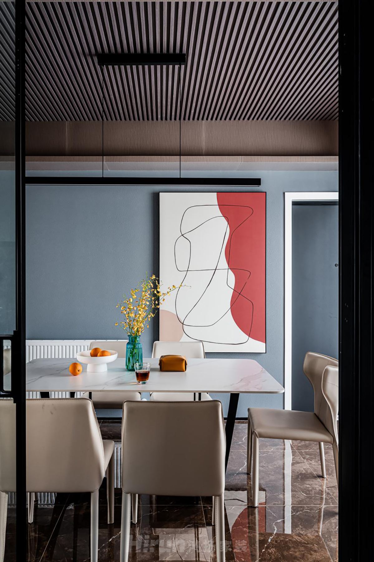 蓉國新賦170㎡優(yōu)雅繽紛四居室 裝修案例實景圖-image23