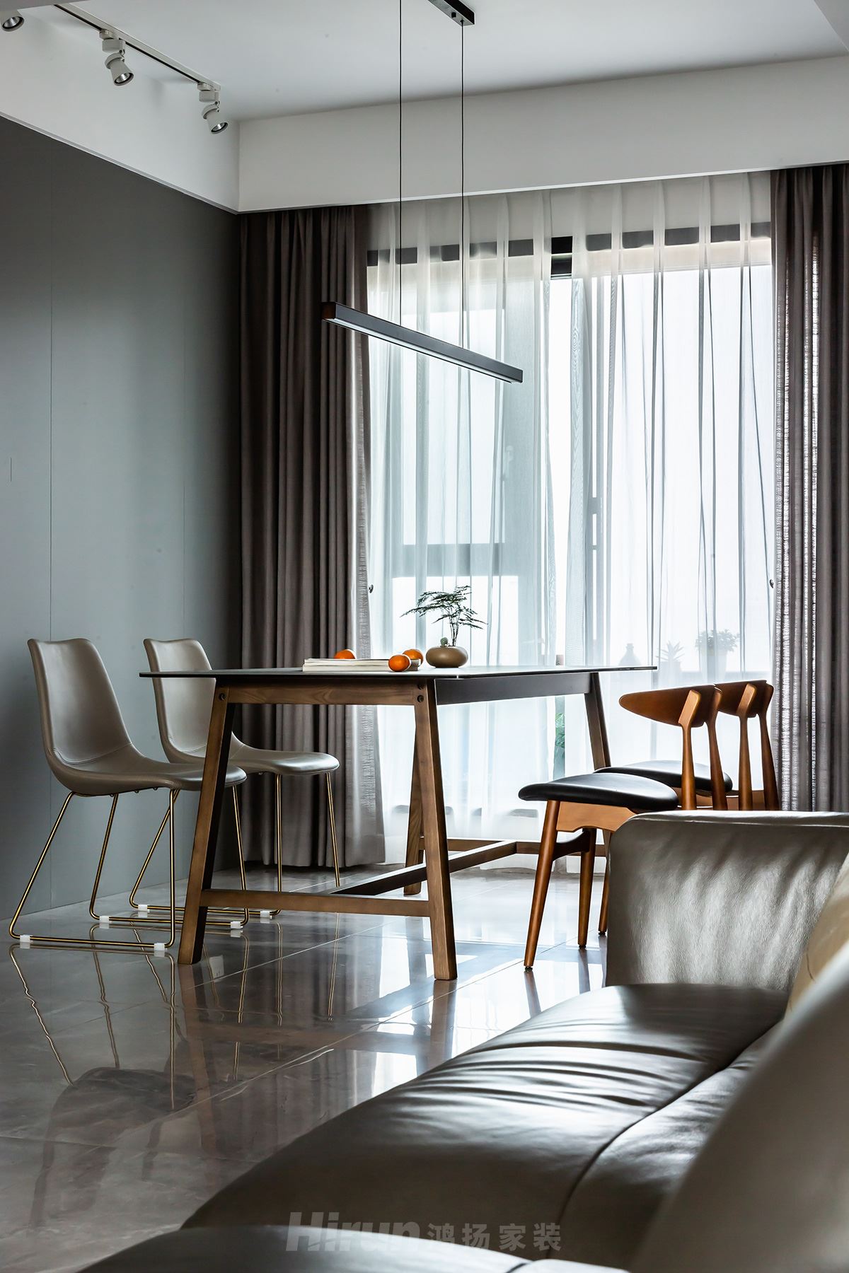 鑫遠翡麗郡200㎡雅致現代復式 裝修案例實景圖-image28