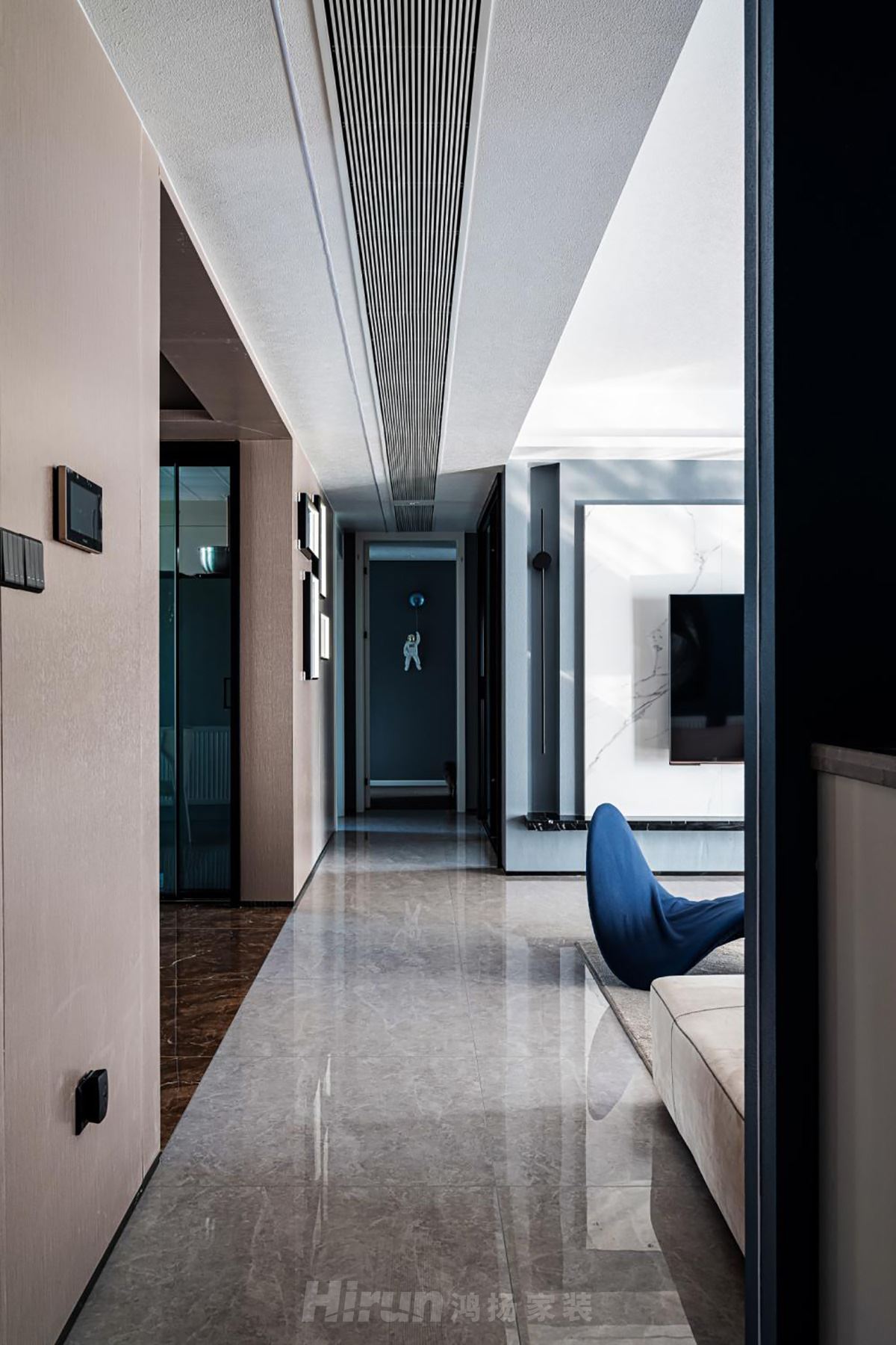 蓉國新賦170㎡優(yōu)雅繽紛四居室 裝修案例實景圖-image22