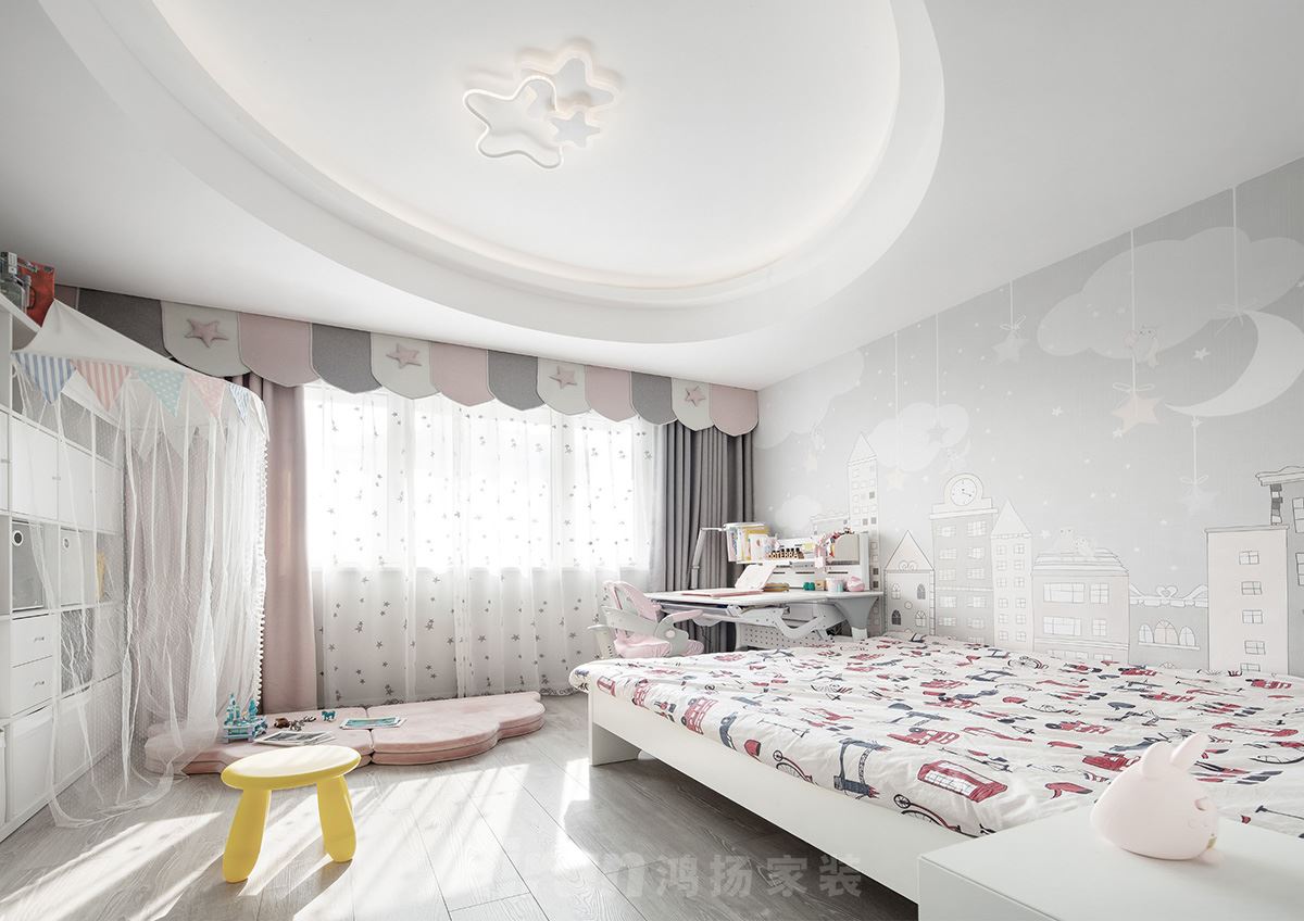 保利香檳國(guó)際115㎡仿生未來(lái)三居室 裝修案例實(shí)景圖-image30