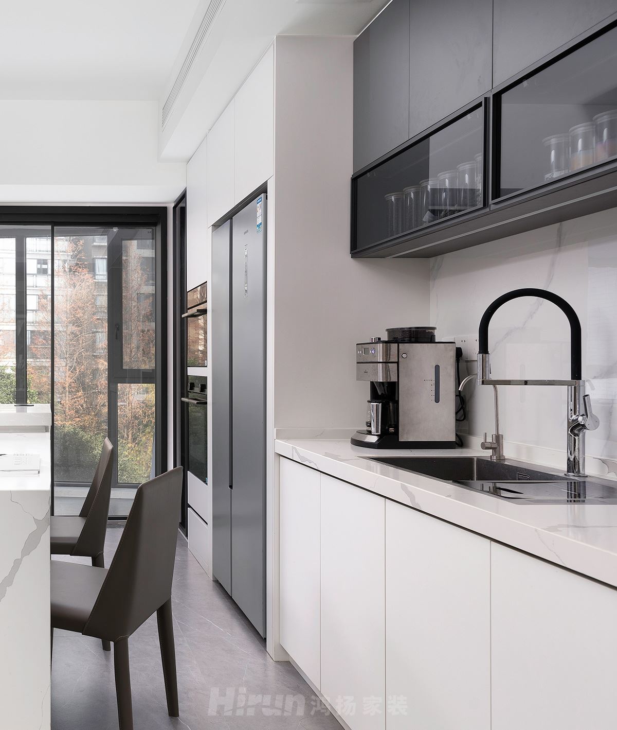 云頂梅溪湖145㎡雅致現代四居室 裝修案例實景圖-image20