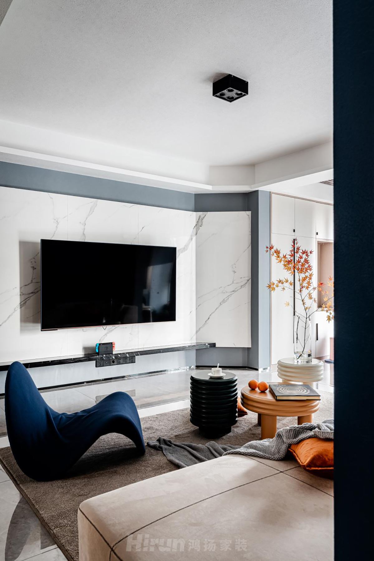 蓉國新賦170㎡優(yōu)雅繽紛四居室 裝修案例實景圖-image20