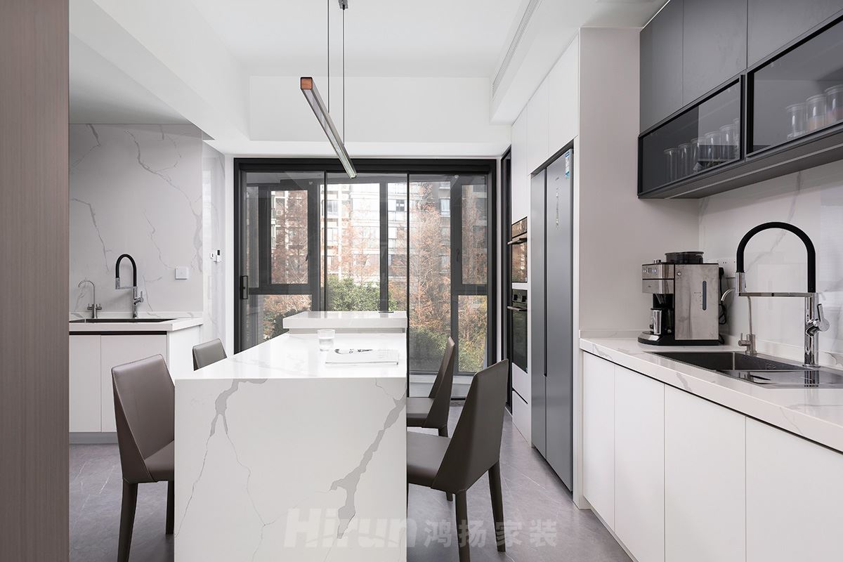 云頂梅溪湖145㎡雅致現代四居室 裝修案例實景圖-image22