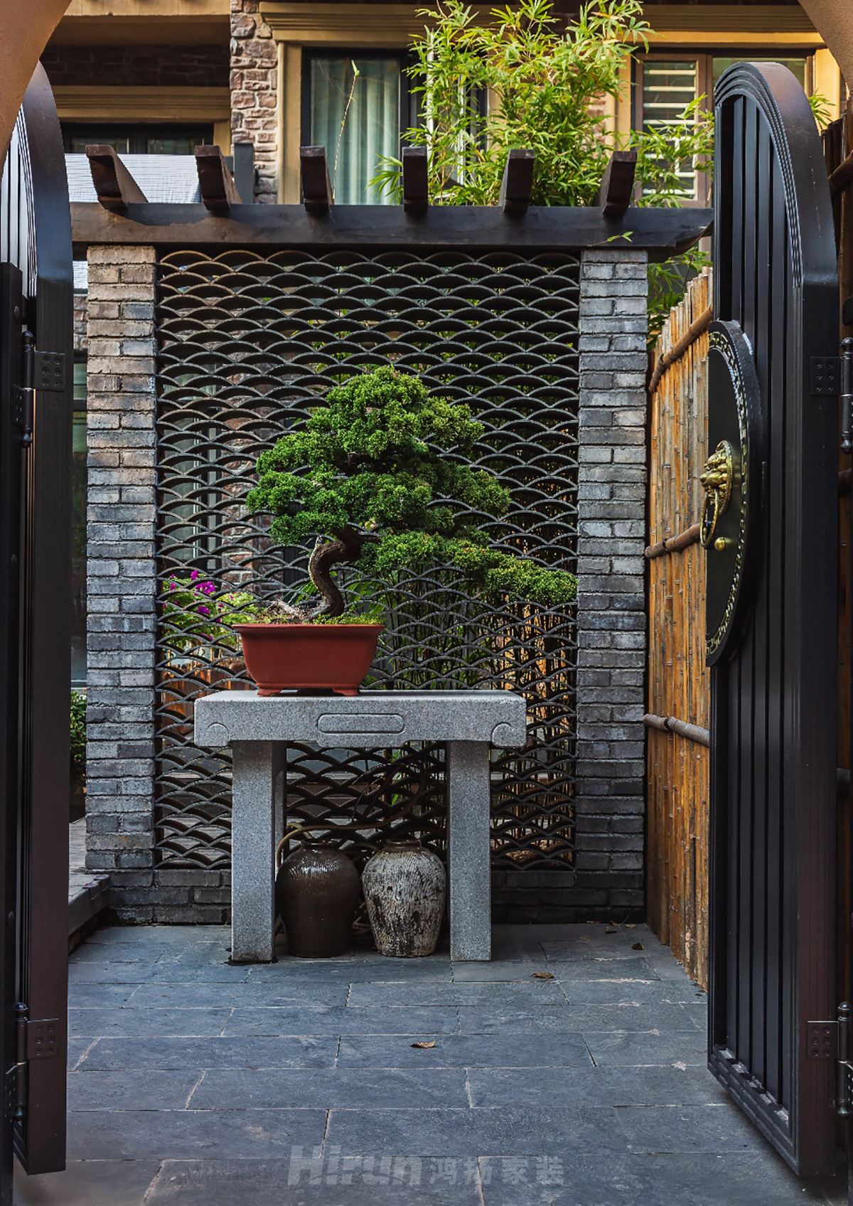 橘郡 禮頓山360㎡復合寫意別墅 裝修案例實景圖-image33