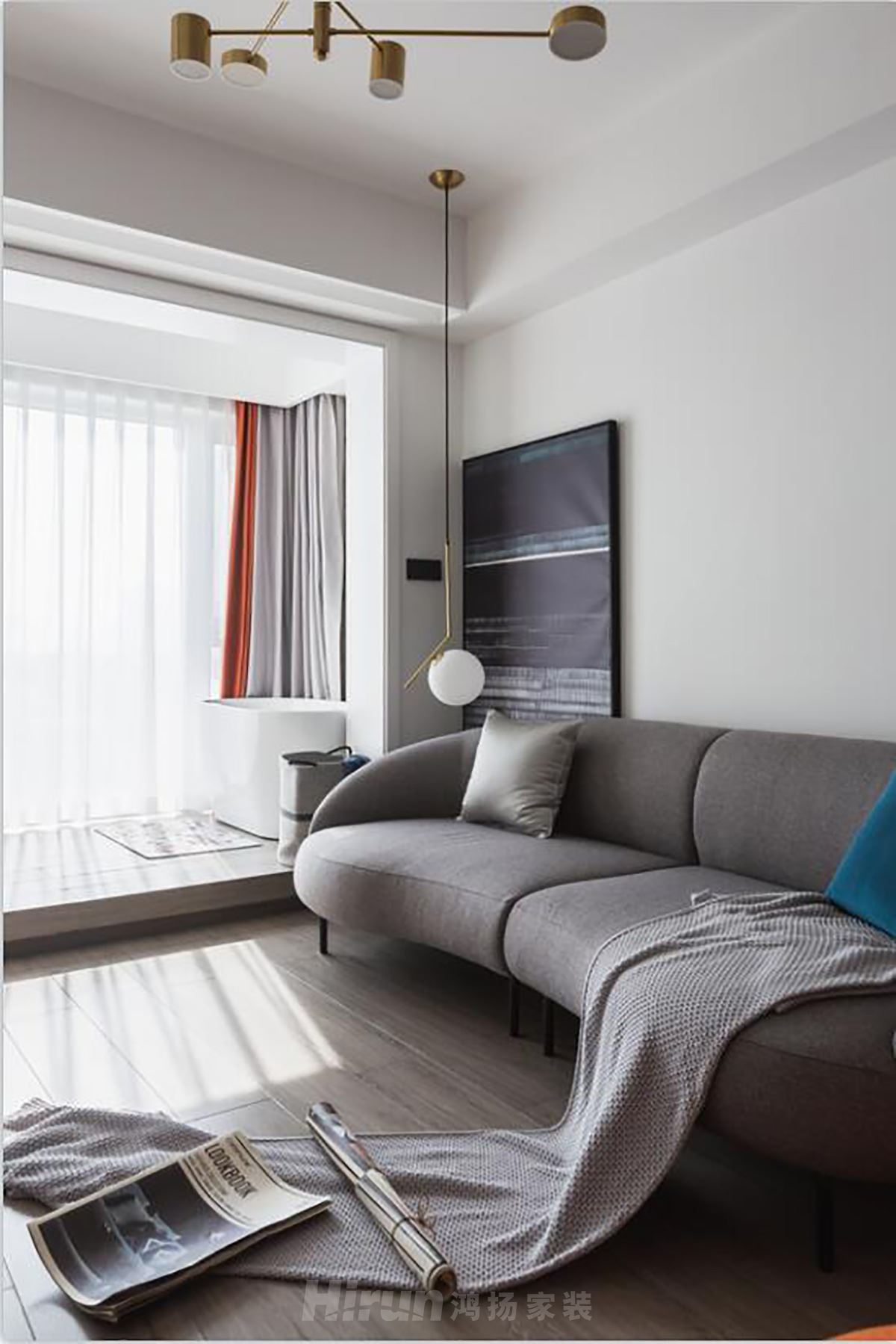 京武浪琴山80㎡北歐之光二居室 裝修案例效果圖-IMG_0537