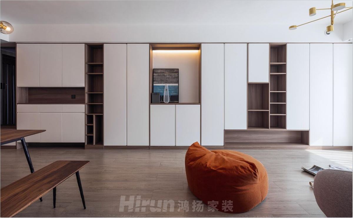 京武浪琴山80㎡北歐之光二居室 裝修案例效果圖-IMG_0546-HDR