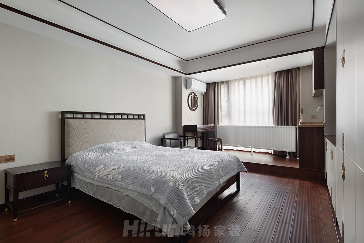 長(zhǎng)泰豪園400㎡寫(xiě)意木構(gòu)別墅 裝修案例實(shí)景圖-SWSY2020-14