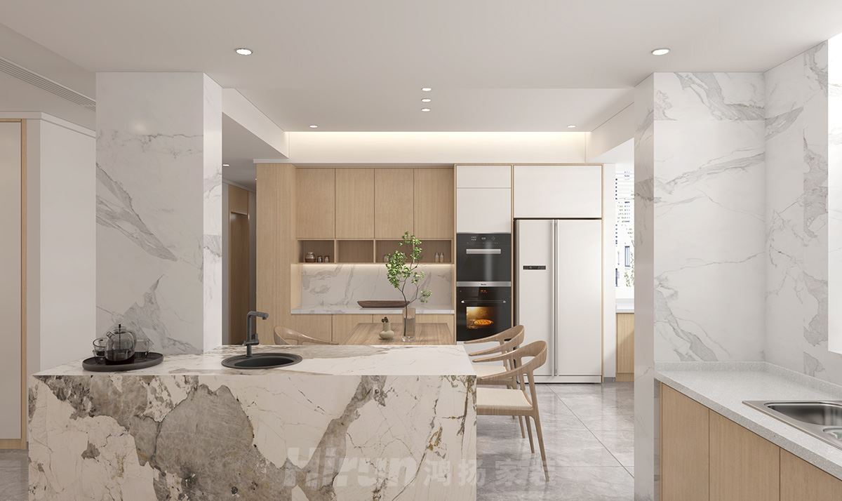 龍湖春江酈城140㎡北歐之光四居室 裝修案例效果圖-微信圖片_202202161506204