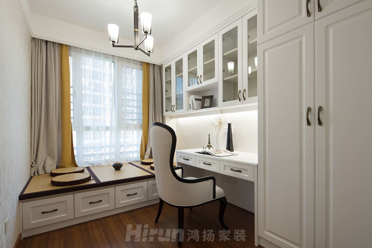 北辰三角洲130㎡新裝飾主義四居室 裝修案例實景圖-swsy2018_9