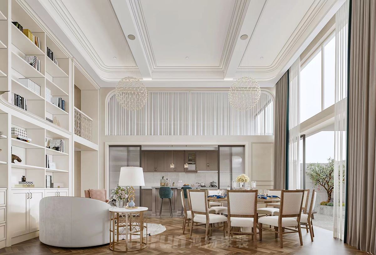 恒基旭輝湖山賦400㎡輕歐簡美別墅 裝修案例效果圖-微信圖片_20220216105510