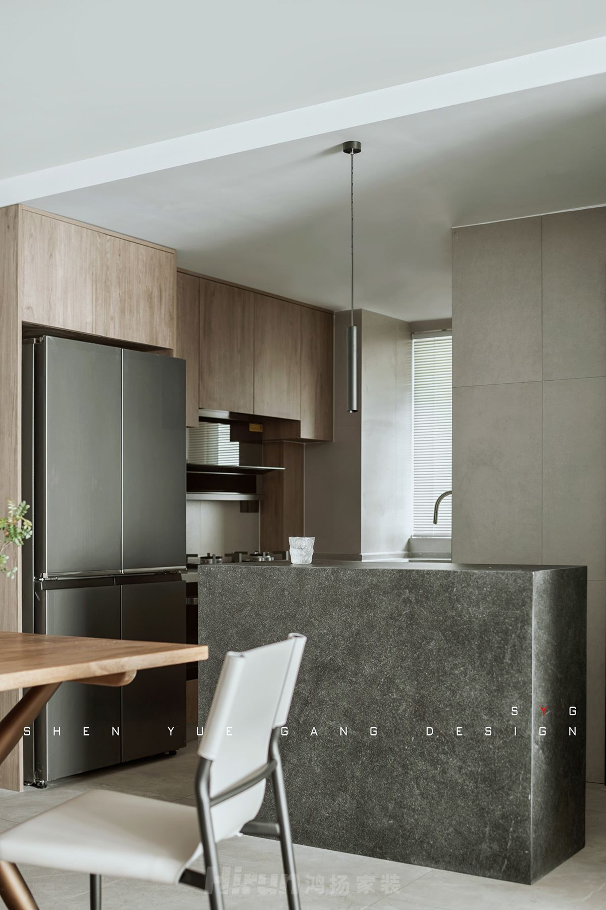 北辰三角洲140㎡雅致現代復式 裝修案例實景圖-5