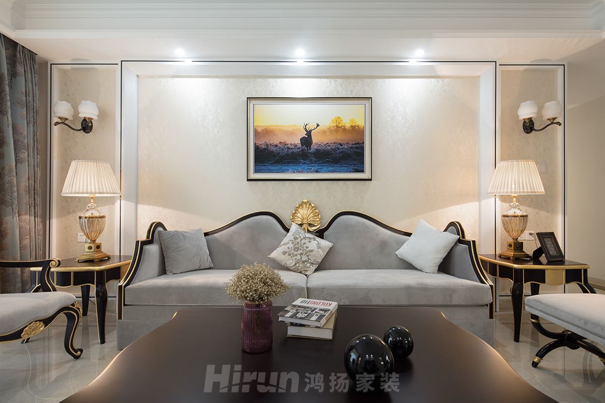 北辰三角洲130㎡新裝飾主義四居室 裝修案例實景圖-swsy2018_2