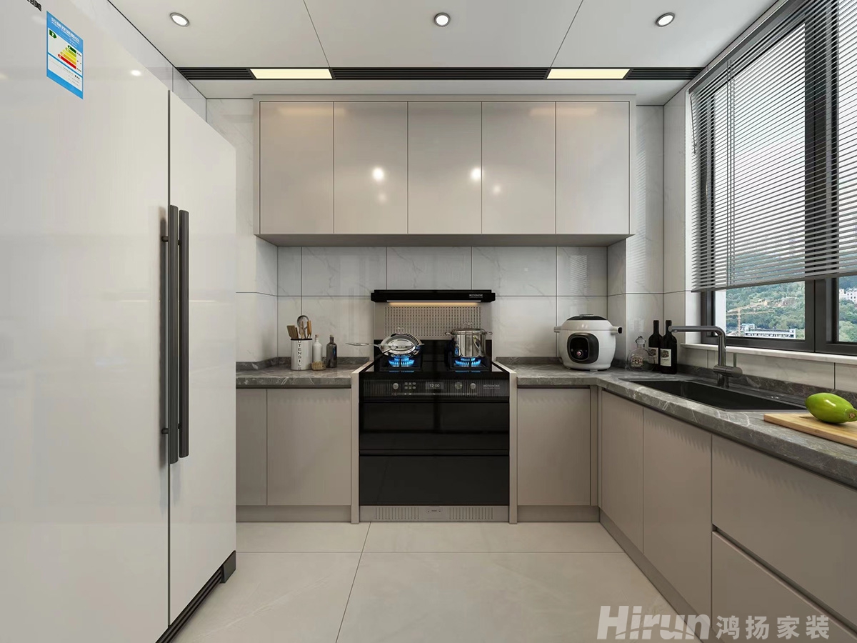 公園世家150㎡北歐之光四居室 裝修案例效果圖-3