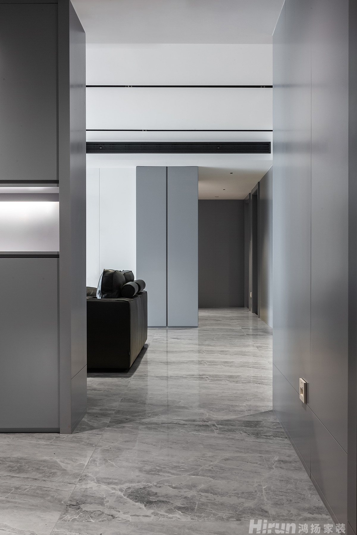 德澤佳苑180㎡雅致現代四居室 裝修案例實景圖-4