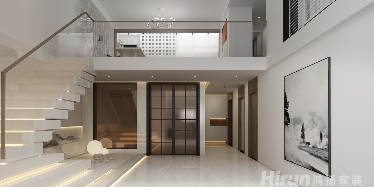 陽光城新城樾府320㎡雅致現代疊墅 裝修案例效果圖-10