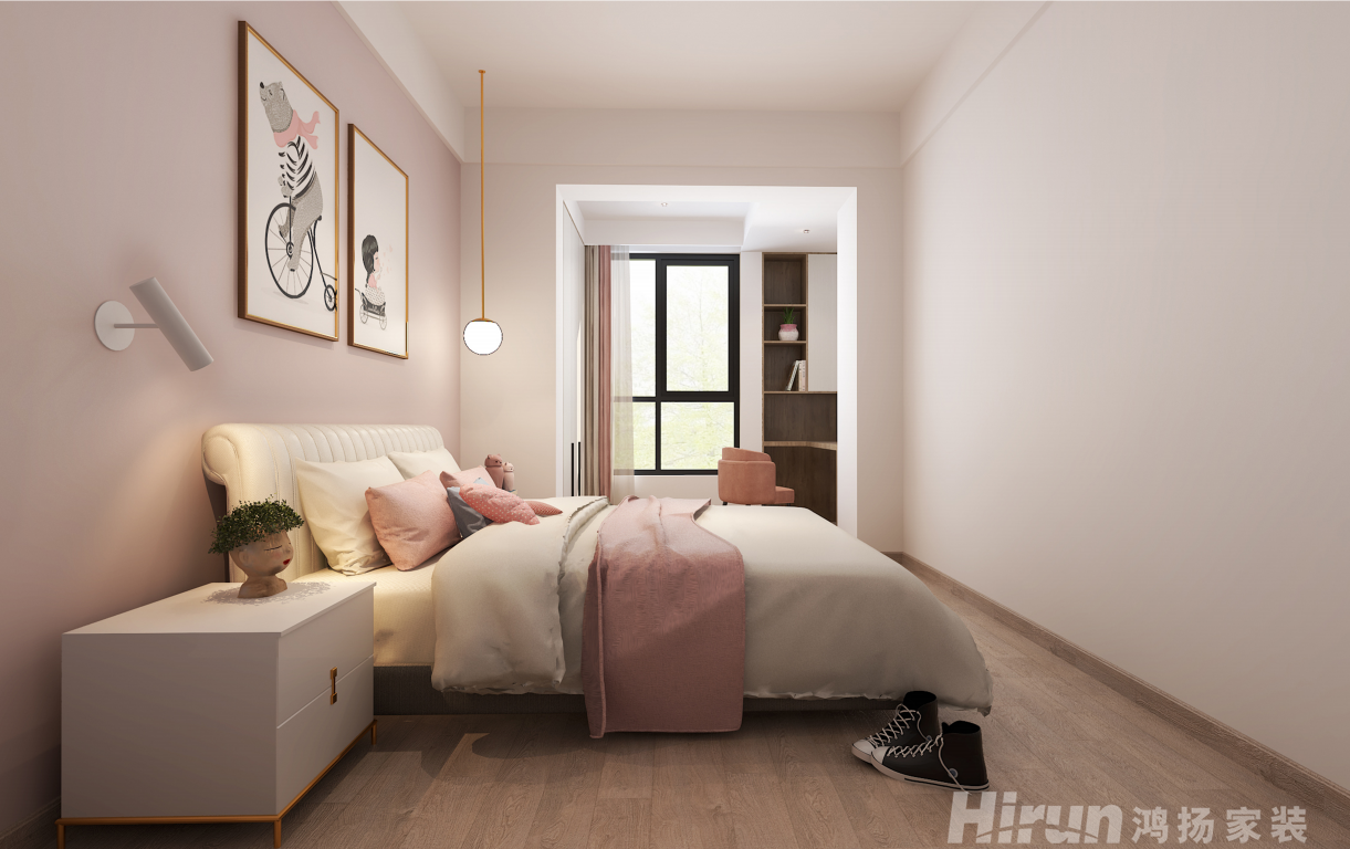 當代上品灣300㎡北歐之光別墅 裝修案例效果圖-3