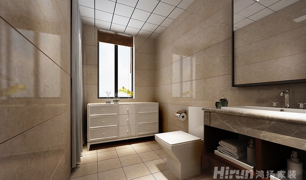 聯(lián)誼親親家園150㎡復(fù)合寫意四居室 裝修案例效果圖-9