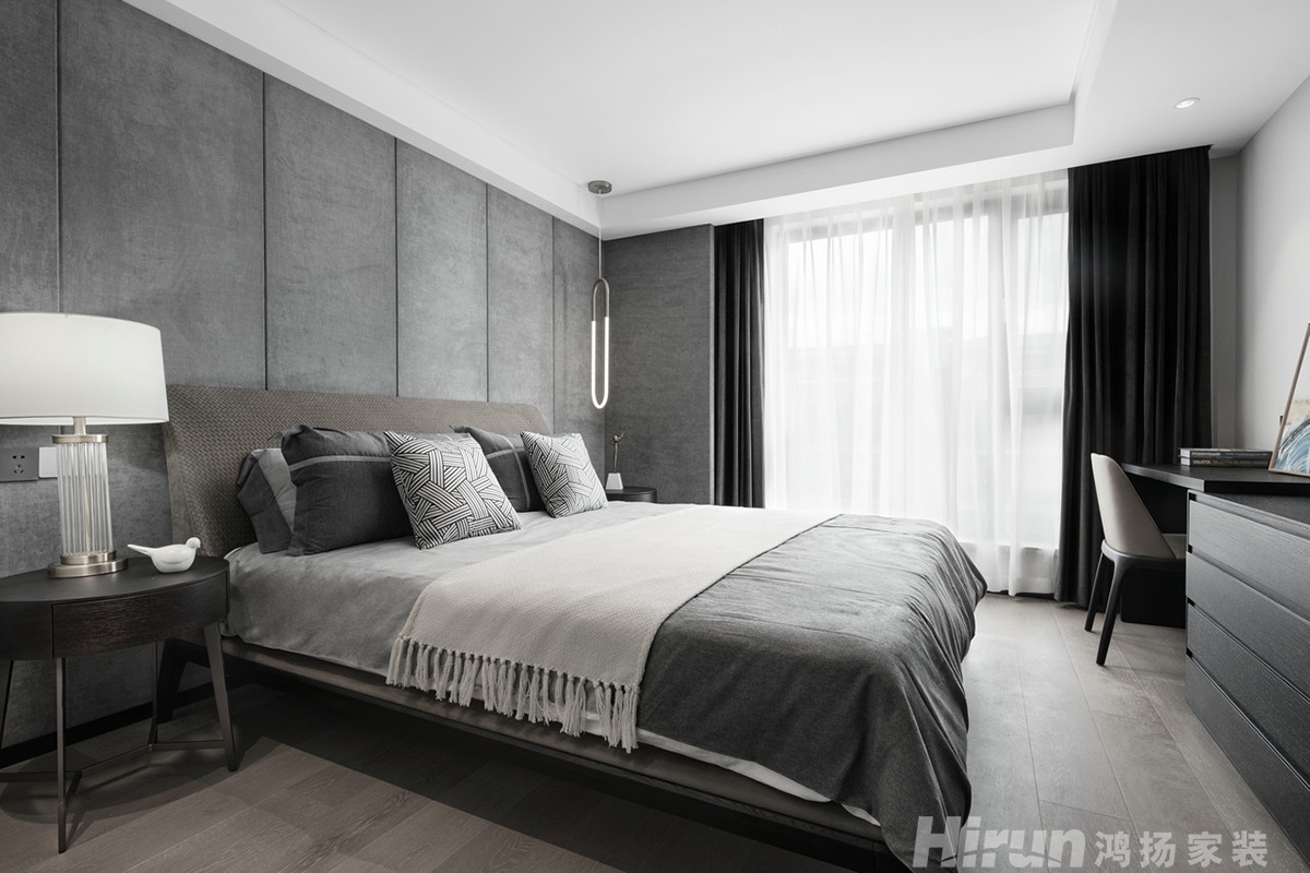 融創提香藍岸200㎡北歐之光復式 裝修案例實景圖-15